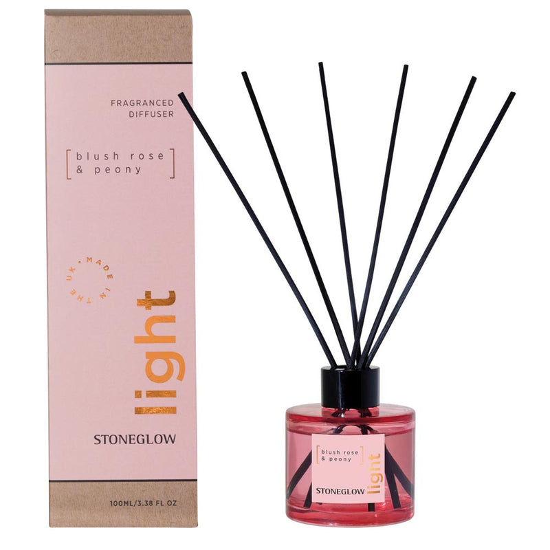 Stoneglow Blush Rose & Peony Scented Diffuser