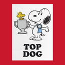 Peanuts Top Dog Tea Towel