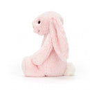 Jellycat Bashful Pink Bunny side view