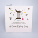 Mothers are Like Buttons - Mothering Sunday Card