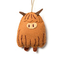 Single Highland Cow Craft Kit