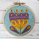 Mini Applique Hoop FolkFlowers