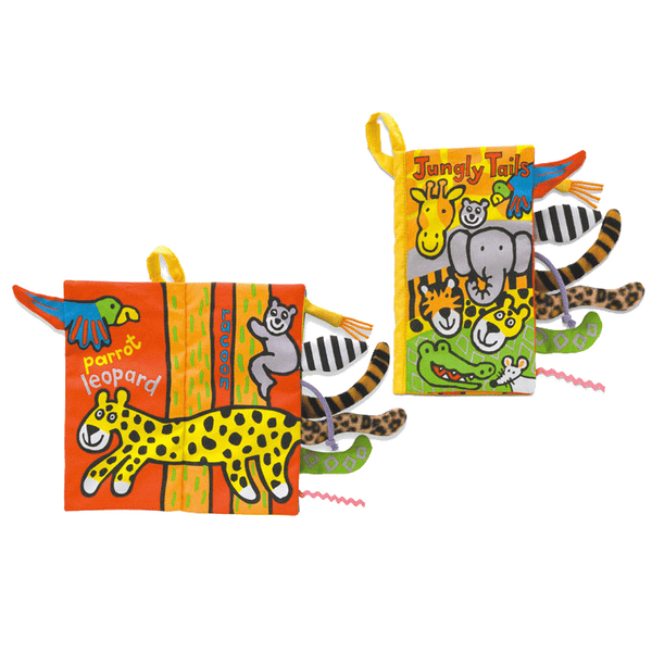 Jellycat Jungly Tails Book at Bonkers UK