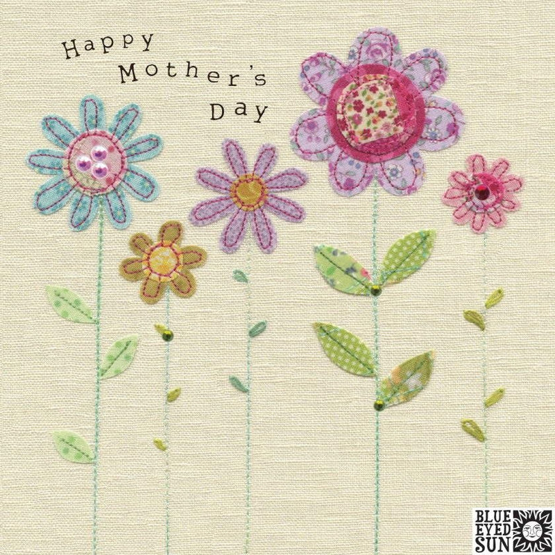 Happy Mothers Day Flowers - Mothers Day Card