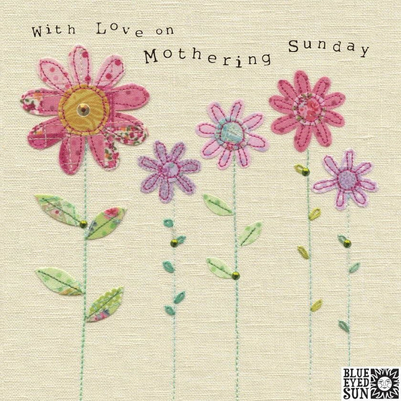 With Love on Mothering Sunday - Mothers Day Card