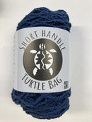 Organic Short Handled String Bag - Navy