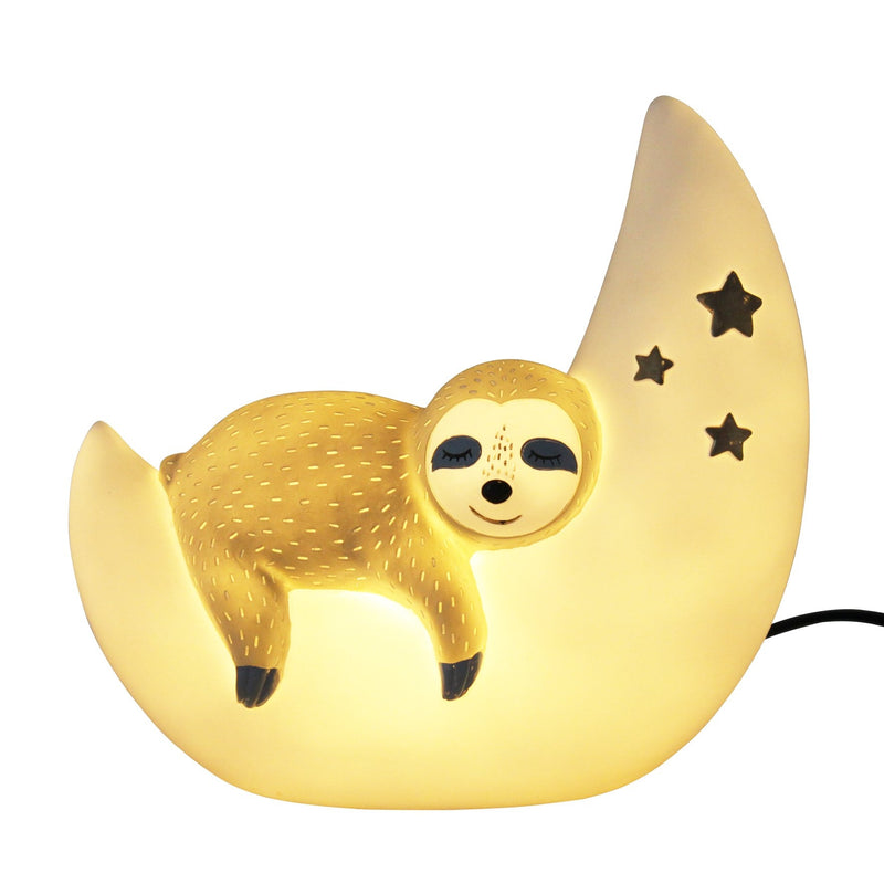 Over the Moon Sloth Lamp - Large