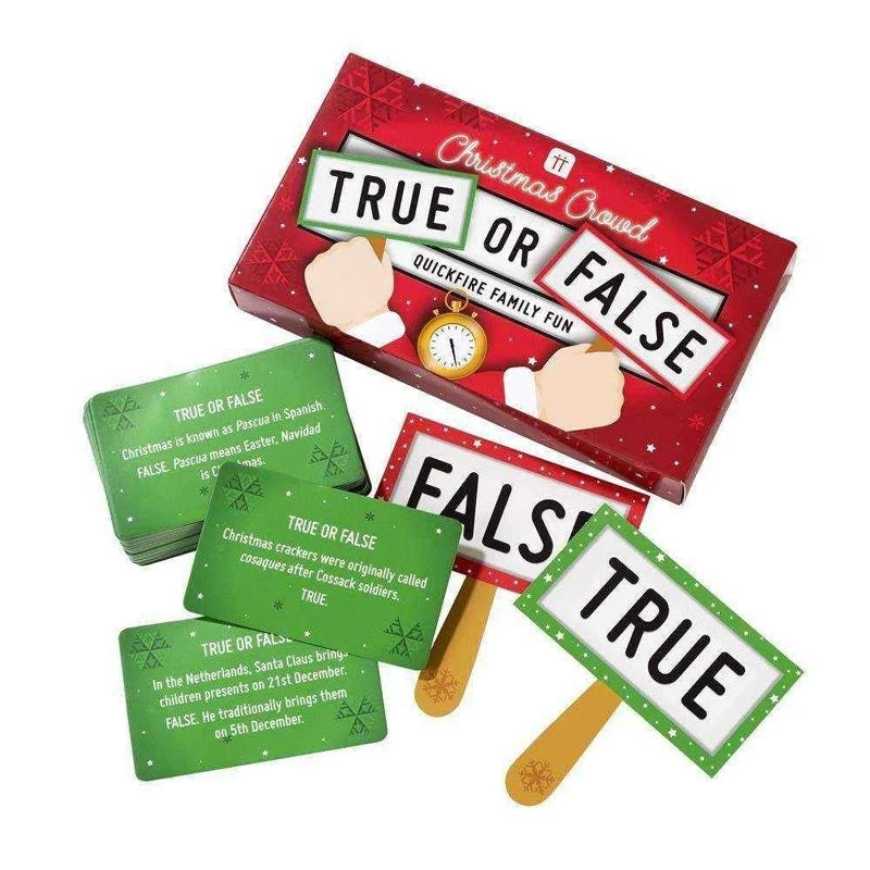 Christmas True Or False Game