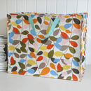 Jumbo Storage Bag Vintage Ivy Design