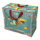 Rex London World Map Jumbo Storage Bag
